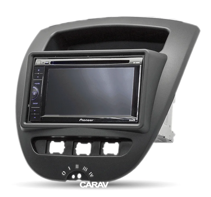 CARAV 11-167 Car Radio Installation Trim Fascia Panel