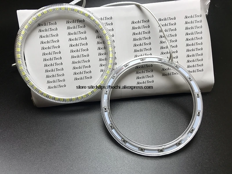 HochiTech для Kia Borrego Mohave 08 10 ультра яркий SMD белый светодиодный ангельские глазки 2600лм