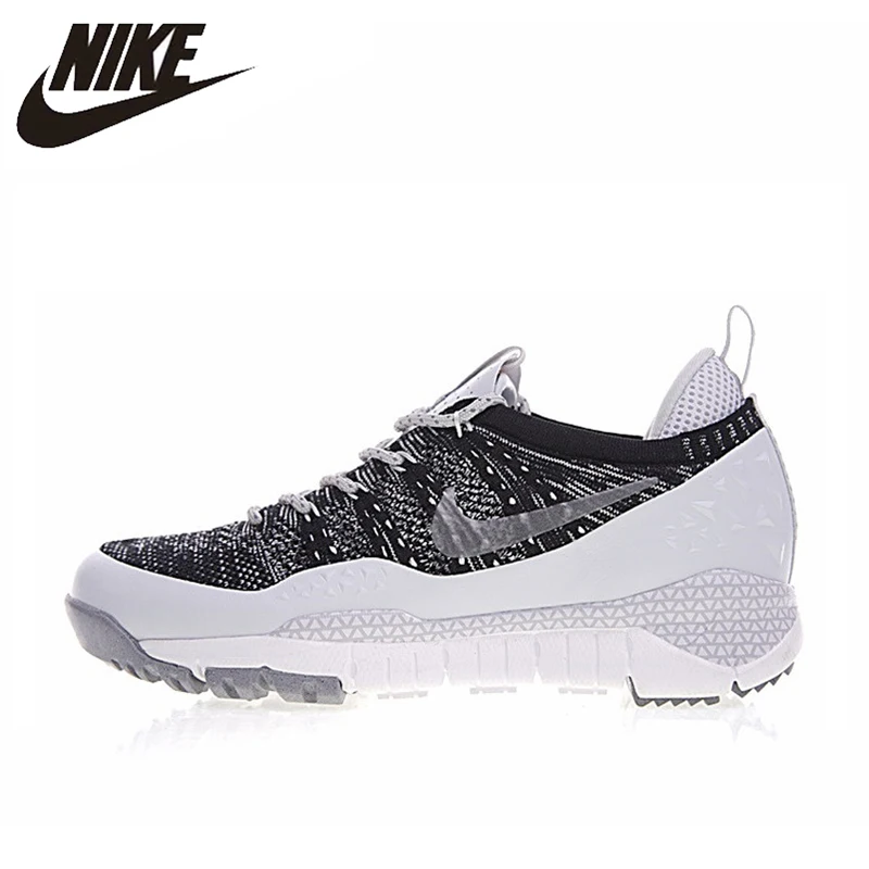 

NIKELAB FLYKNIT ACG LOW Men's Running Shoes , Outdoor Sneakers Shoes, White,breathable Wearable Lightweight 853954 002