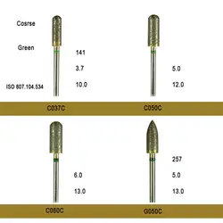 10 шт./лот стоматологических отделки боры алмазные обрезки боры алмазные HP зубные заусенцы КОНУС diamond зубные заусенцы