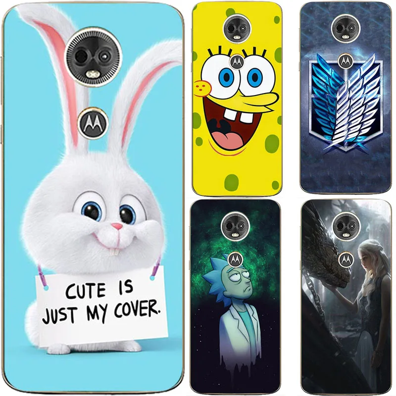 

For Motorola Moto E5 Play Case Silicone Soft Cover For Motorola Moto E5 Cruise Case Cute For Moto E5 Play/E5 Cruise Phone Cases