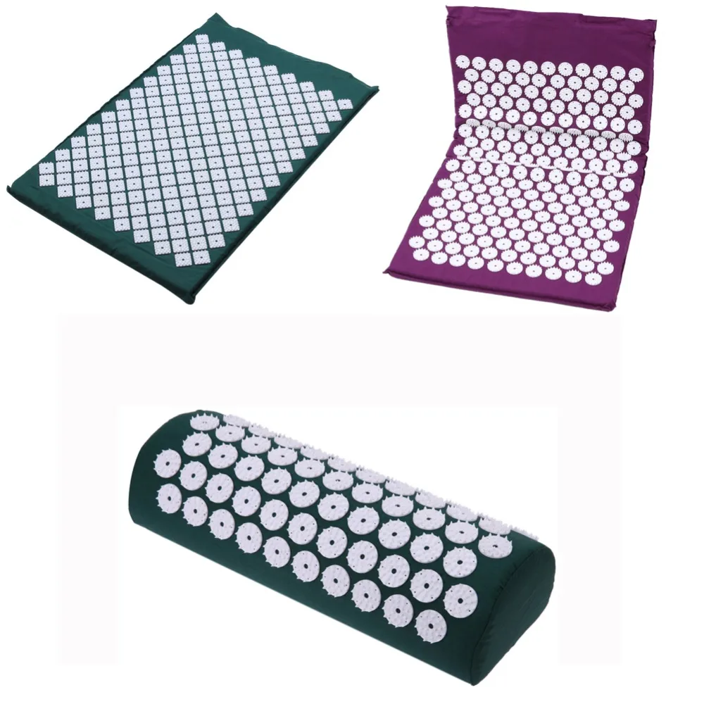 Yoga Mat Massager Pillow Foot Massage Cushion Acupressure Mat Relieve