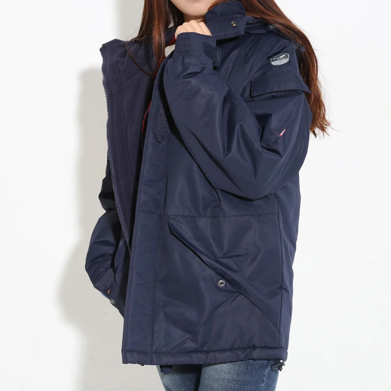 Newest Edition Southplay Winter Waterproof 10 000mm Warming Navy Military font b Jacket b font
