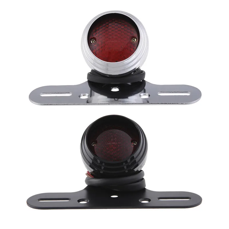 Motorcycle Tail Lights 12V Custom Bobber Chopper Cruiser ...