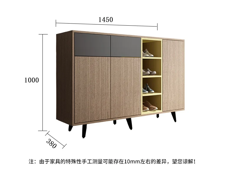 Луи Мода Простая подставка для обуви сборка больших размеров квартиры гостиной прихожей шкафчики Многослойные хранения