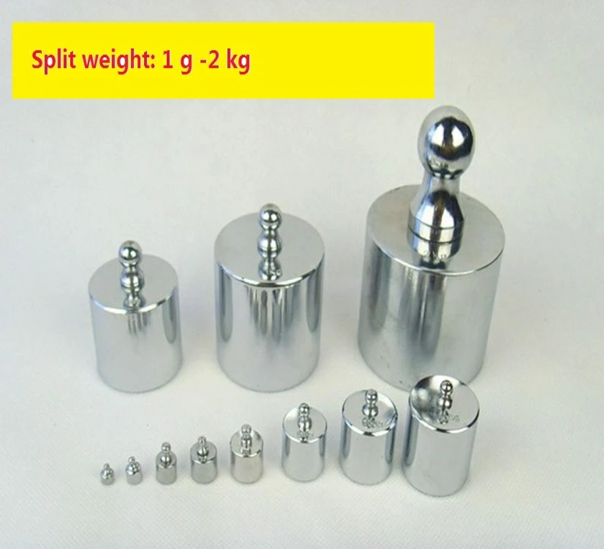 Electronic balance scales corrected weights 50 grams, 500 grams, 1