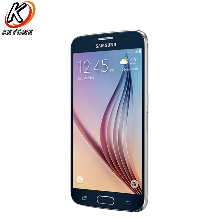 Оригинальный T Mobile версия samsung Galaxy S6 G920T 4G LTE мобильный телефон четыре ядра 5 1