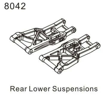ZD racing 1/8 под рукой 8042 Подходящие модели: 08421 08421V2 08425 08425V2 08427V2 08428|Детали и