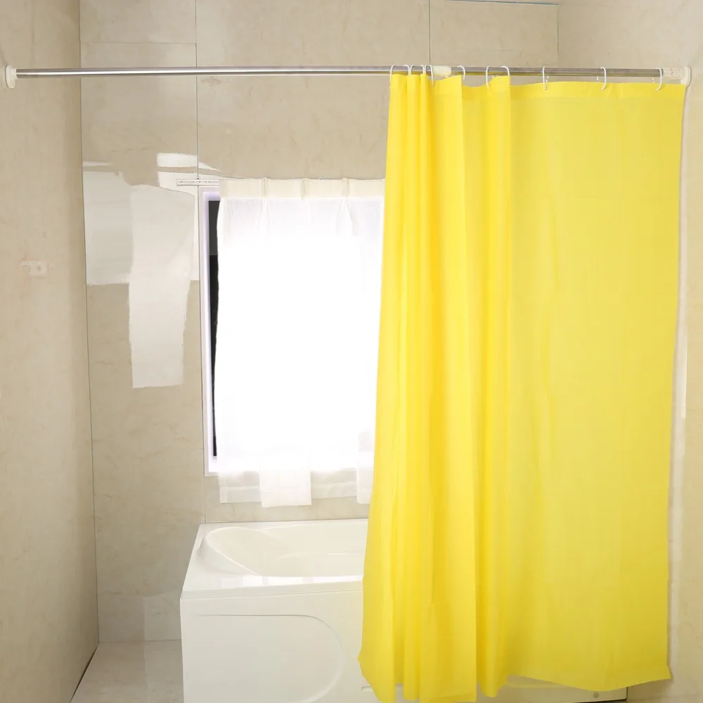 22 2mm Shower Curtain Rod Tension Rail For Bathroom Wardrobe 32 68 Telescopic Shower Curtain Rod 22 2mm Rail For Bathroom Wardrobe 40 75 59 84
