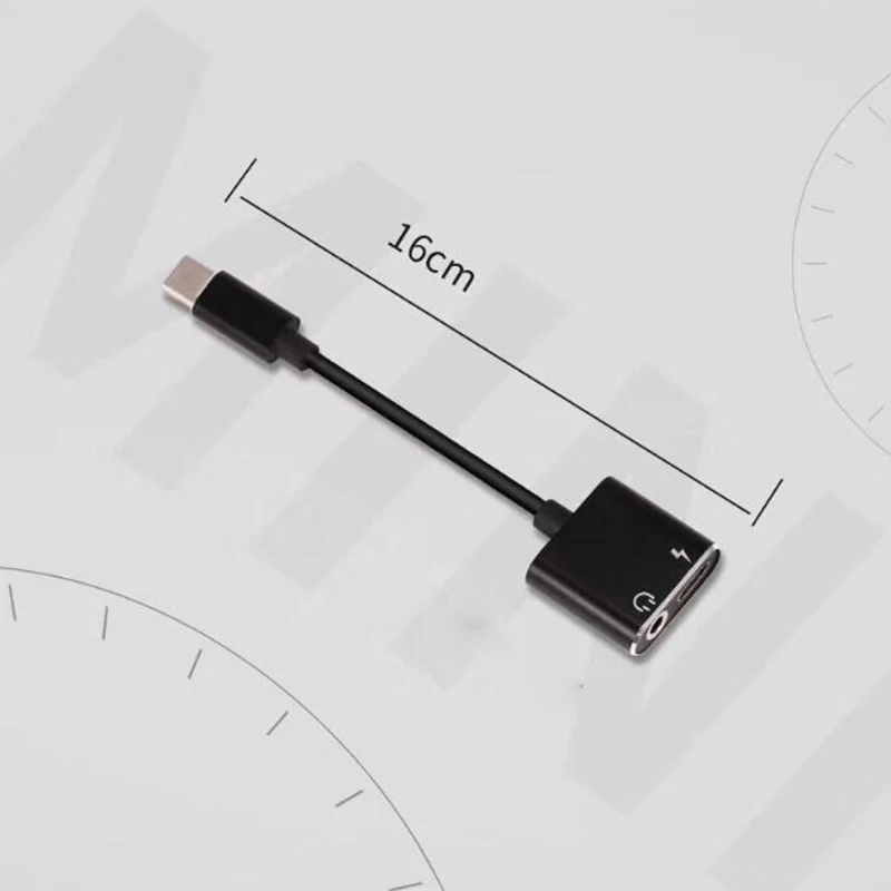 Новый адаптер 2 в 1 Type C для Xiaomi Huawei телефонный зарядный Letv Зарядное устройство USB
