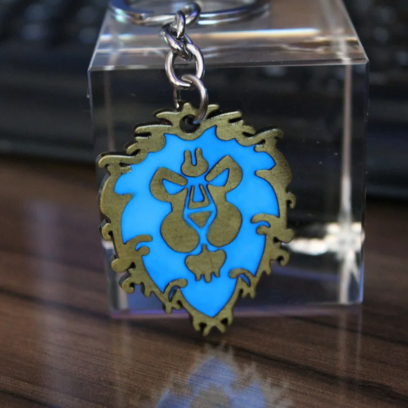 Брелок ZHIZ World of Warcraft WOW аксессуары для ключей с надписью украшение ордой подвеска