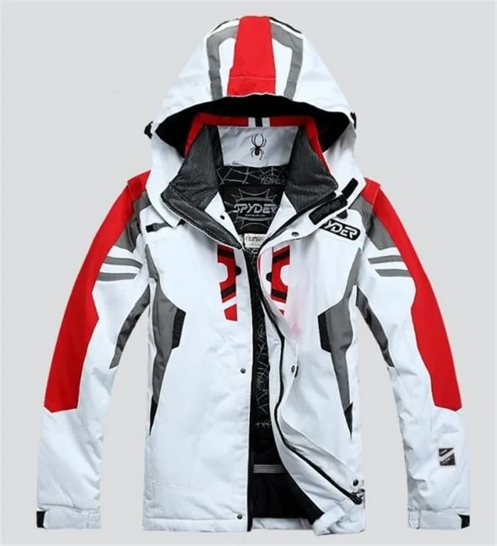 Мужской лыжный костюм Человек-паук лыжный костюм Мужская куртка водонепроницаемый теплый лыжный костюм куртка ветрозащитная дышащая водонепроницаемая Лыжная куртка