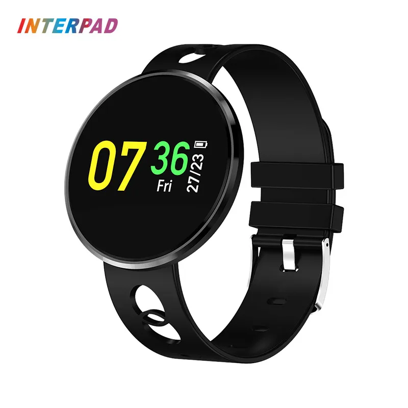 

Interpad Bluetooth Smart Bracelet Waterproof Sports Band Sleep Monitor Heart Rate Monitor Fitness Bracelet For Men Women Gift