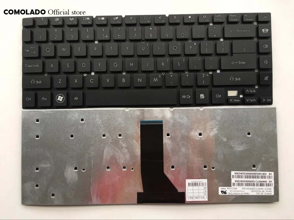US English Keyboard for Acer Aspire 3830 3830G 3830T 3830TG 4830 4830G 4830T 4830TG V3-471 4755 4755g E1-410 US Layout
