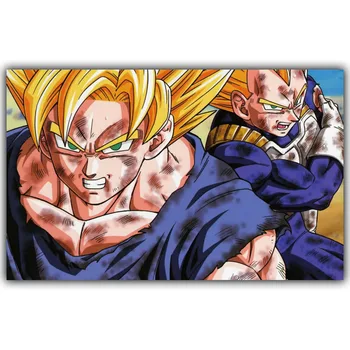 

Dragon Ball Poster Popular Classic Anime Cartoon Wukong Silk Poster Print 30x48cm 50x80cm