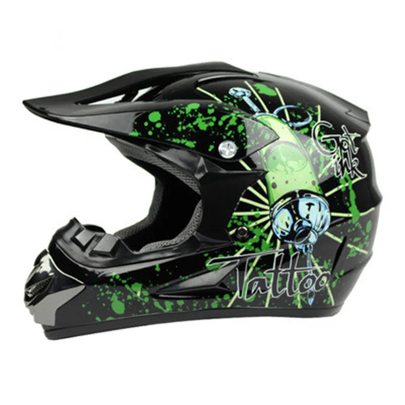 Мотоциклетный взрослый шлем для мотокросса внедорожный шлем ATV Dirt Bike горные MTB DH гоночный шлем кросс шлем Capacetes - Цвет: 9