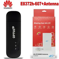 Huawei E8372h-607 LTE Wi-Fi Stick + 2 x CRC9 внешняя антенна MIMO