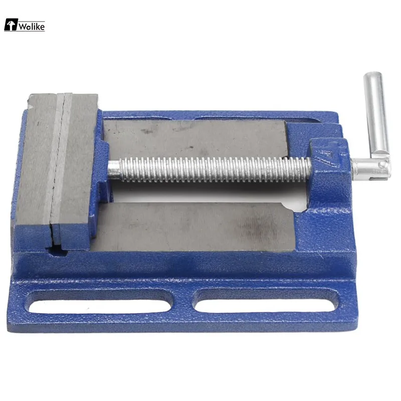 

WOLIKE 4 Inch Heavy Duty Drill Press Vice Bench Clamp Woodworking Drilling Machine Drilling Clamp Machine Vise Tool
