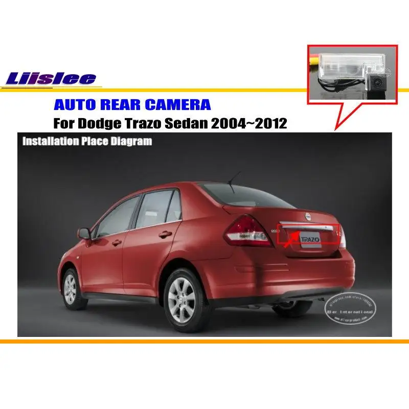 Автомобильная камера заднего вида для Dodge Trazo Sedan 2004-2012 парковки HD CCD RCA NTST PAL |
