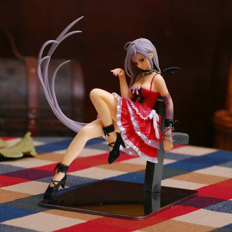 

Japanese Anime Rosario and Vampire Moka Akashiya Awakened Ver. PVC Action Figure Anime Sexy Figures Sexy Girl Model Toys