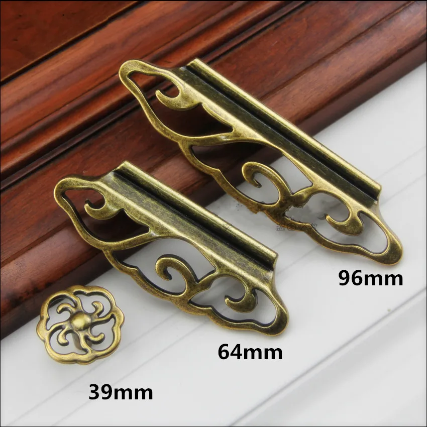 

Europen vintage originality furniture handles 96mm dresser kitchen cabinet door handles pulls 64mm antique brass dresser knobs
