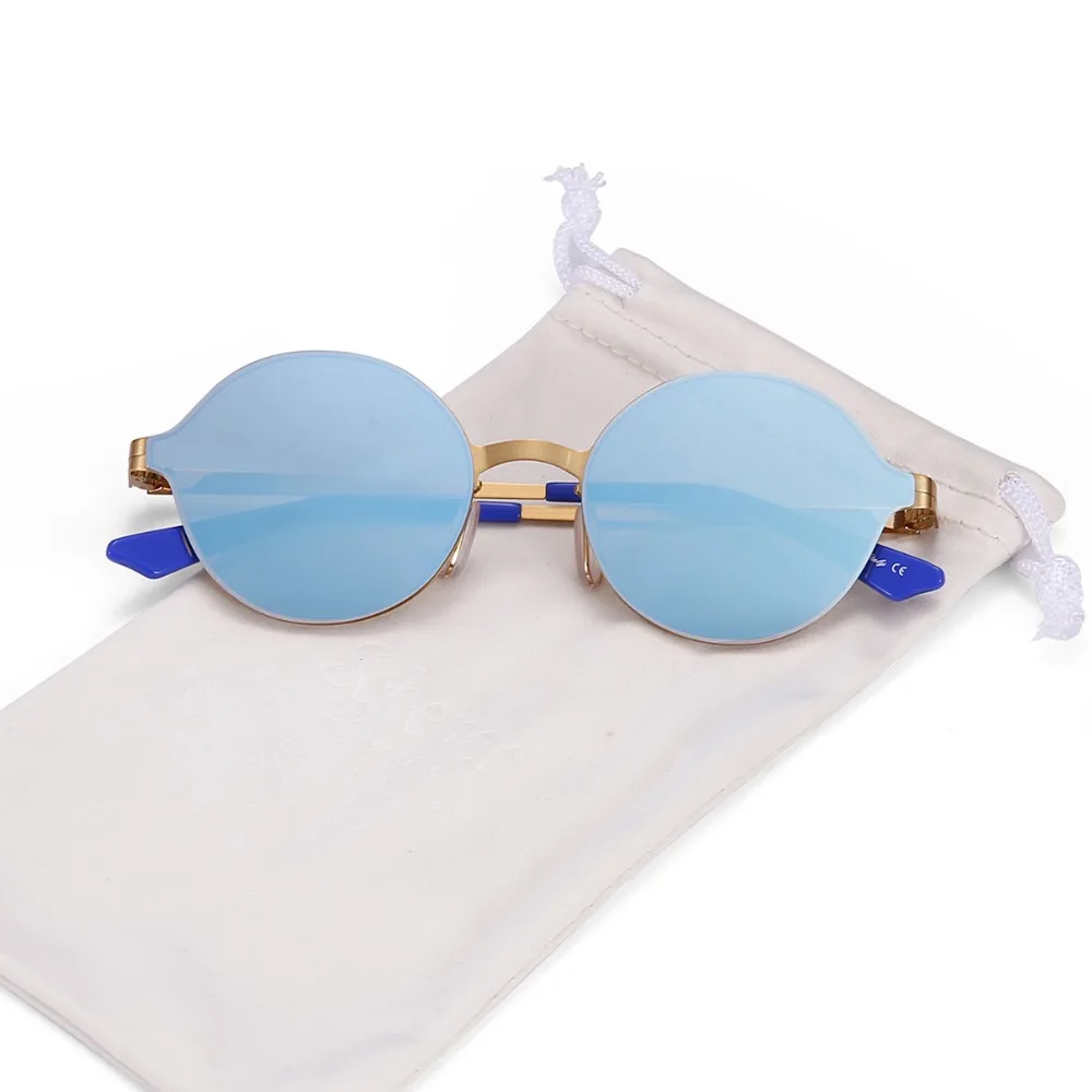 Schever супер лёгкие солнечные очки мужские и женские солнцезащитные очки с зеркальным покрытием Круглый Круг Солнцезащитные винтажные Ретро очки Gafas Masculino Sol