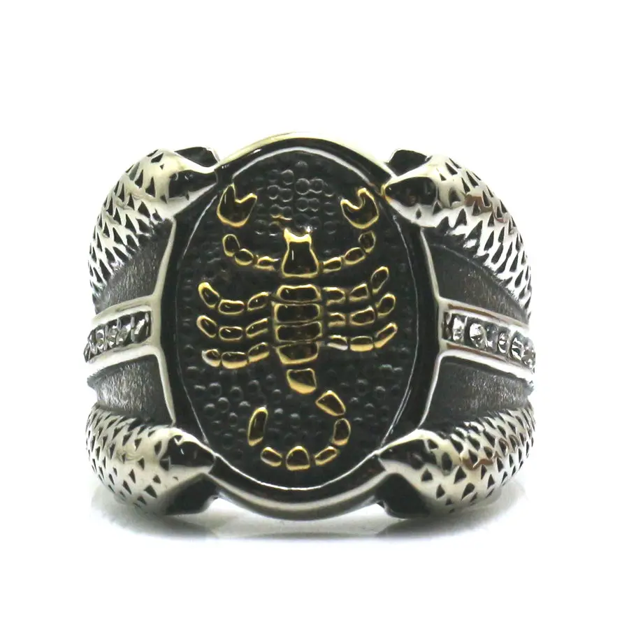 Кольцо в виде скорпиона из нержавеющей стали 316L|rings free shipping|cool ringsring |