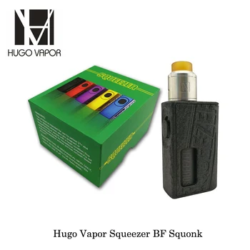 

Electronic Cigarettes Original Hugo Vapor HugoVapor Squeezer BF Squonk Vape Vaporizer with N BF RDA Mechanical Mod 18650/20700