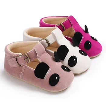 

Stylish Baby Shoes Panda Animal Soft Leather Soft Sole First Walkers Toddler Baby Boys Girls Moccasins Crib Footwear Prewal