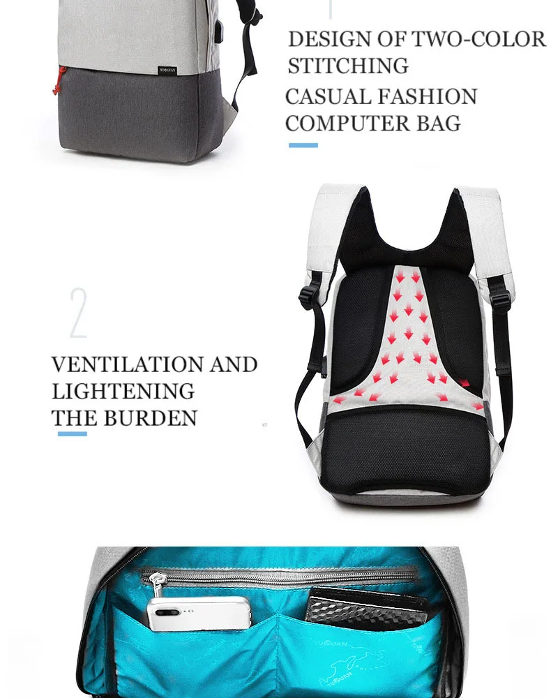 TUGUAN, мужской рюкзак, школьный, студенческий, колледж, 15,6 дюймов, рюкзак для ноутбука, дорожные сумки, Повседневный, женский, лоскутный рюкзак CF1716