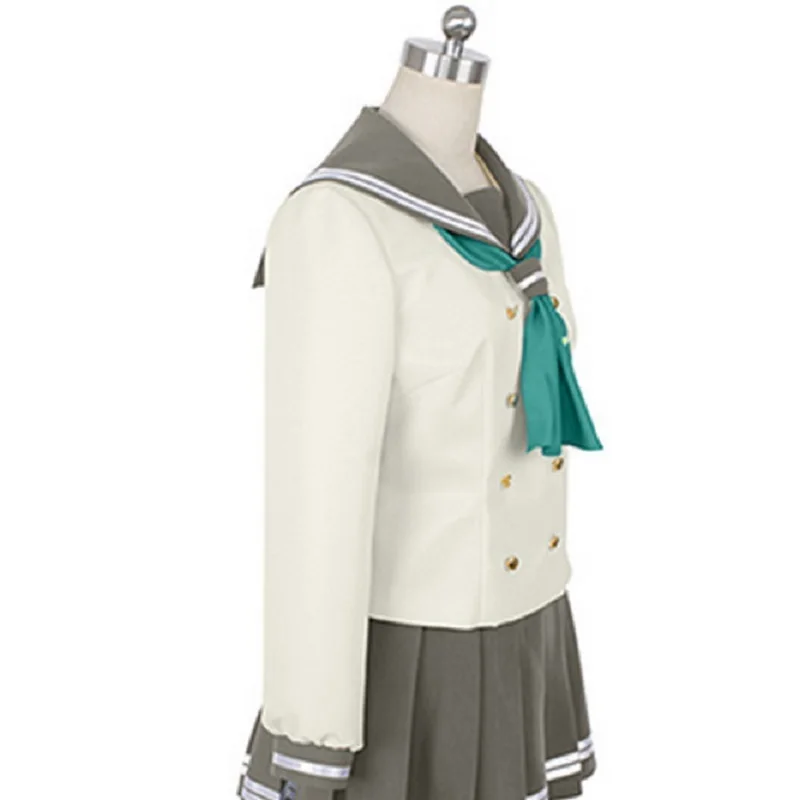 Lovelive sunshine Aqours Tsushima Yoshiko Косплей Костюм японского аниме Love live Girl Sailor Школьная форма