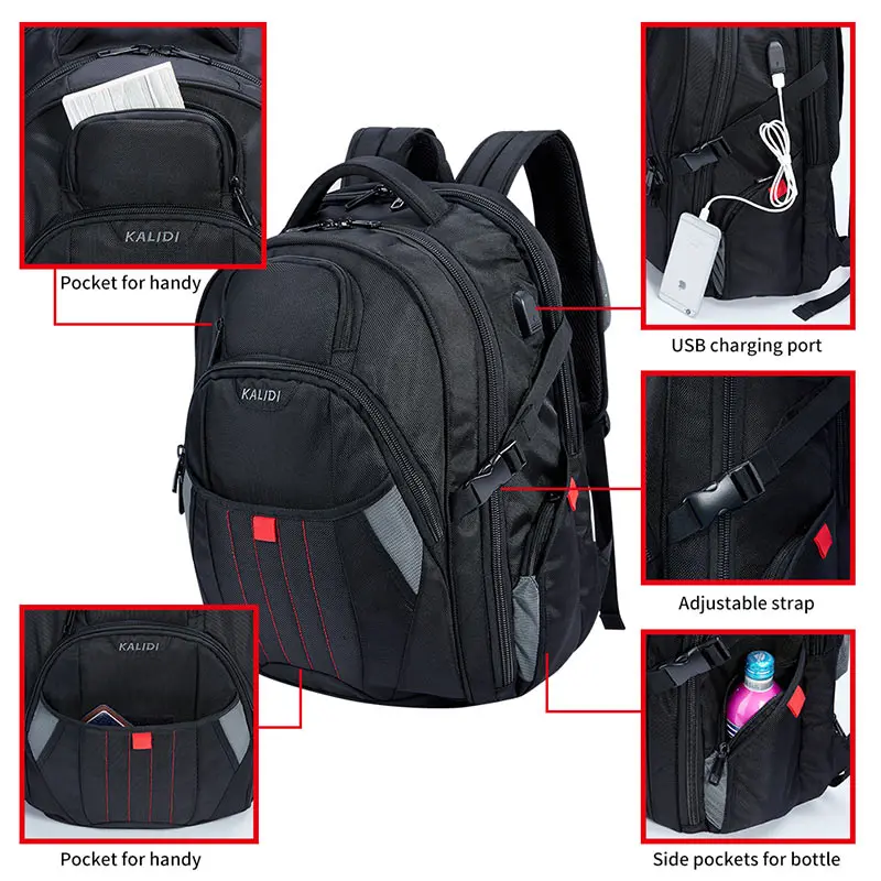 Сумка для ноутбука 18 4 17 3 дюймов с USB портом зарядки|laptop bag backpack|computer baglaptop |