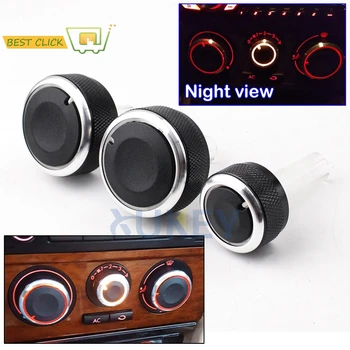 

FIT FOR VW PASSAT B5 BORA GOLF 4 MK4 SWITCH KNOB HEATER CLIMATE CONTROL BUTTONS DIALS A/C COVER ACCESSORIES