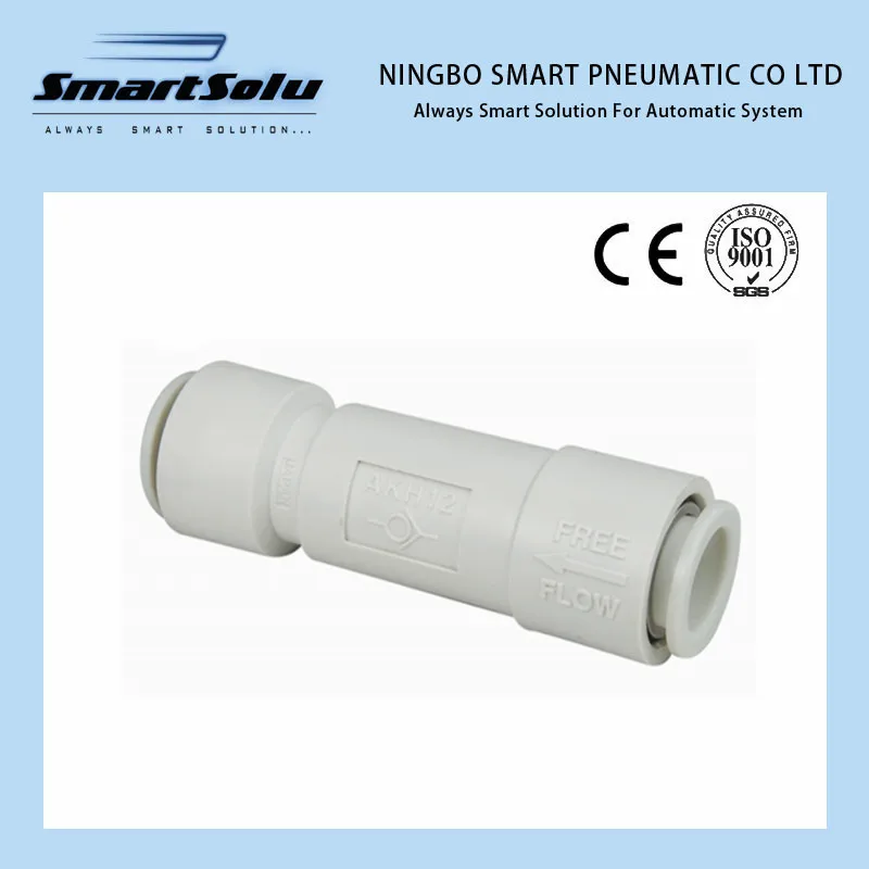 

Free shipping SMC type fittings AKH06-00 O.D 6mm straight type way check valve one-touch fittings Pneumatic Components