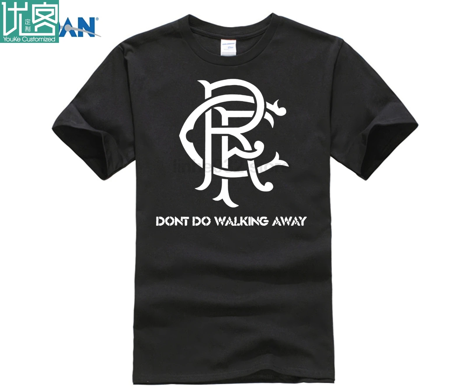 DILDAN Rangers Glasgow Casuals футболка Awaydays Against современный Подарочный веер с коротким