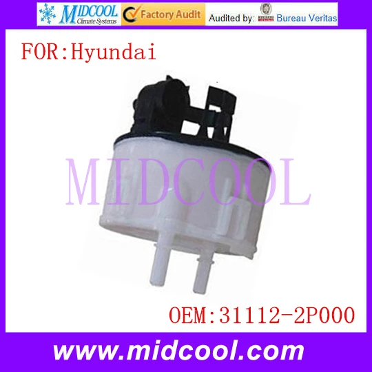 Авто топливный фильтр использования OE no. 31112-2P000 для Hyundai