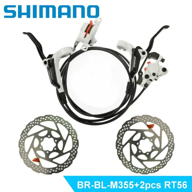 Shimano BR BL M355 Hydraulic MTB Mountain Bike Bicycle Disc Brake Set