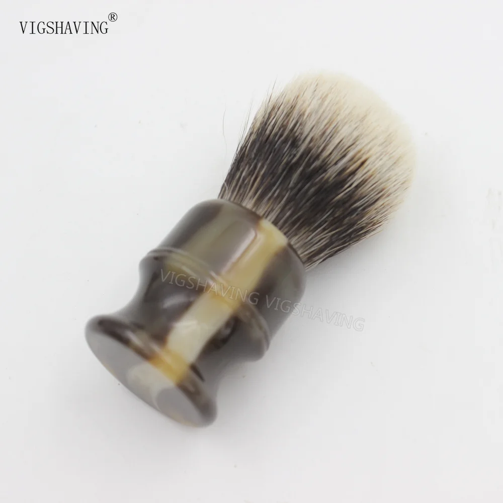 VIGSHAVING помазок Смола Ручка finest две группы барсук волос Кисточки для бритья