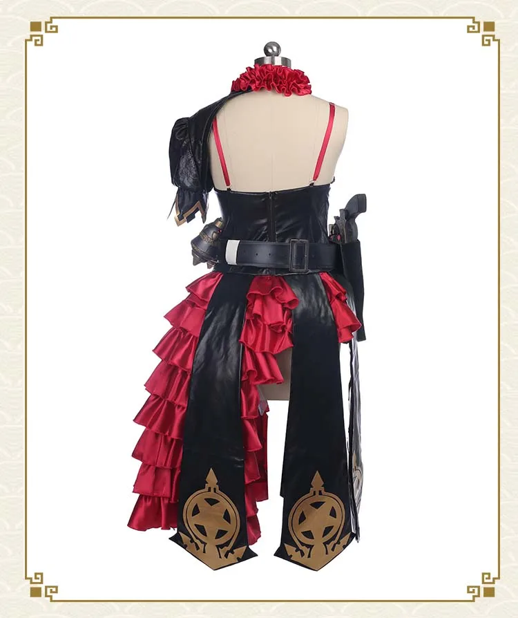 CosplayLove SINoALICE Cosplay Costume Dead Alice Cinderella Dress Cosplay Costume Full Suit Custom Made (2)