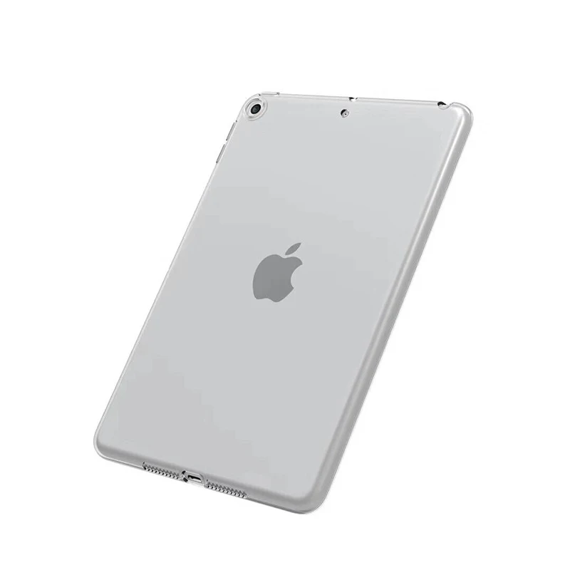 Protetora para Ipad Capa de Silicone Transparente à Prova de Choque Compatível com Ipad Capa Polegadas 2022 10. 5 10.2 Air 4 3 2 Proteção Traseira Pro 11 12.9 3 Estojo p tablets e e-books