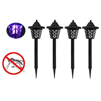 

Automatic On/Off Solar Mosquito Killer Lamp 4pcs LED Garden Lawn Anti Mosquito Lamp Moskito Killer Lamp Muggen Killer 40JUN26
