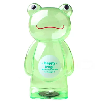 

cute green happy frog piggy bank money box coin box
