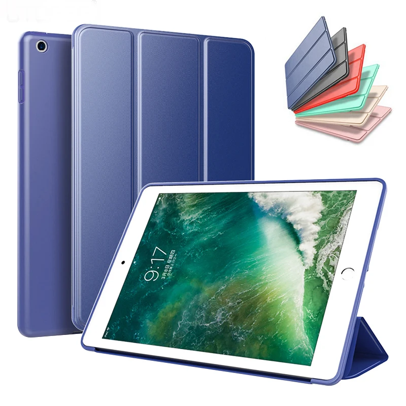 

Trifold YiPPee Color Case For iPad Pro 9.7 inch Case Sleep/Wake Up Flip PU Leather Luxury Cover For iPad Pro 9.7" Smart Stand