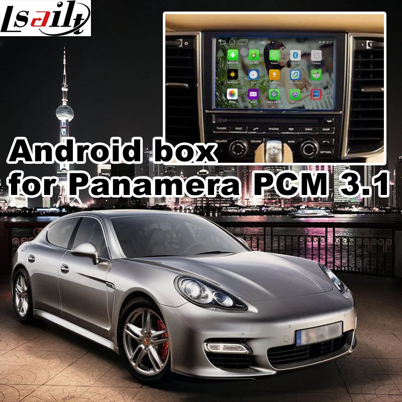 Android 6 0 GPS navigation box for Porsche Panamera PCM 3 1 video interface box mirror