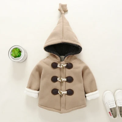 New Baby boys and girls winter jackets warm coats hooded unisex Autumn 9M-2 old size Clothes 7BT044