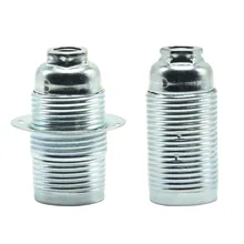 3 шт. E14 гнездо 4A 250 V Винтаж винтовой цоколь лампы с кольца светодиодные лампы держатель металлический сплав покрытие лампа Разъем подвесной светильник в стиле лофт базы