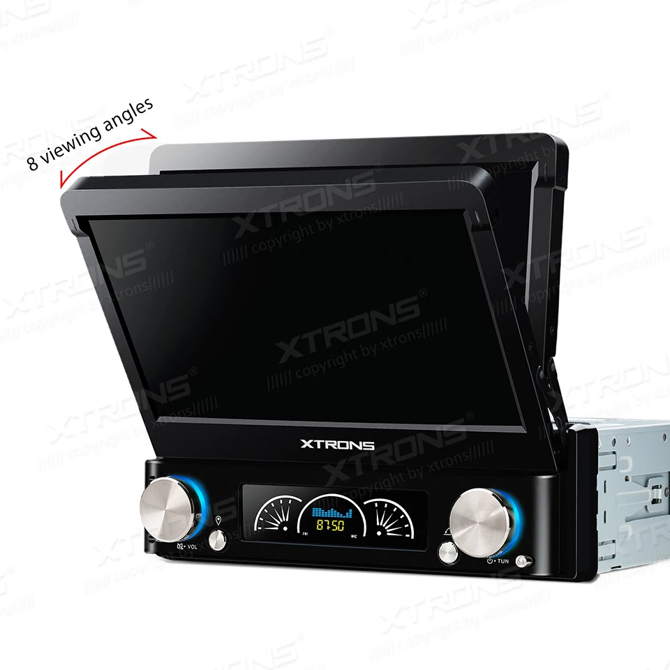 Clearance 7" Universal Single 1 One Din Car DVD GPS DAB+ Radio Touch Screen Colorized Detachable Panel Multimedia Bluetooth SD RDS Stereo 1