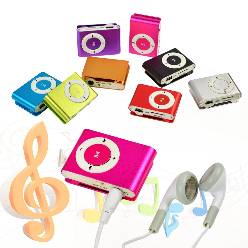 Buy 2017 New Metal Mini Clip MP3 Player with Micro TF