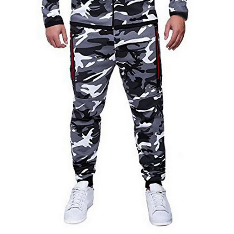 Shujin Mens Camo Joggers Sweatpants 3XL Brands 2019 Auutmn Male Military Gym Fitness Pencil Harem Comfortable Cargo Trousers