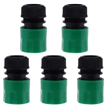 

5pcs 1/2''Hose Connector Quick Connectors Garden Water Irrigation Connector Watering Equipment Garden Supplies